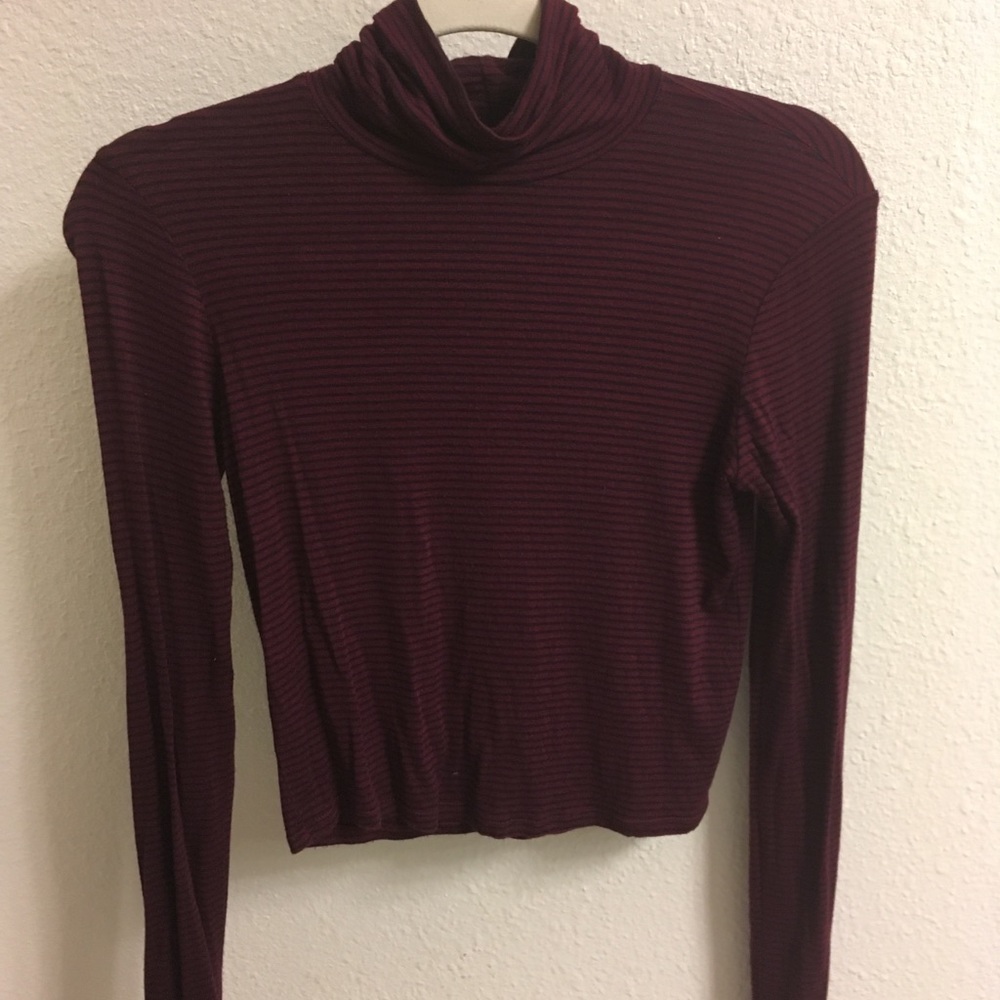 Striped turtle neck from forever21